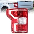 Boine F150 Tail Light Compatible With 2018 2019 2020 Ford F150 F-150 Left Driver Side Rear Light Brake Lamp - Bulb and Harness Included Replace JL3Z13405H