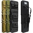 32"/37"/46" Rifle Bag, Black/Khaki/Green Tactical Long Rifle Backpack, Portable Shotgun Case for Firearm Storage and Transportation, Suitable for Outdoor Hunting Shooting
