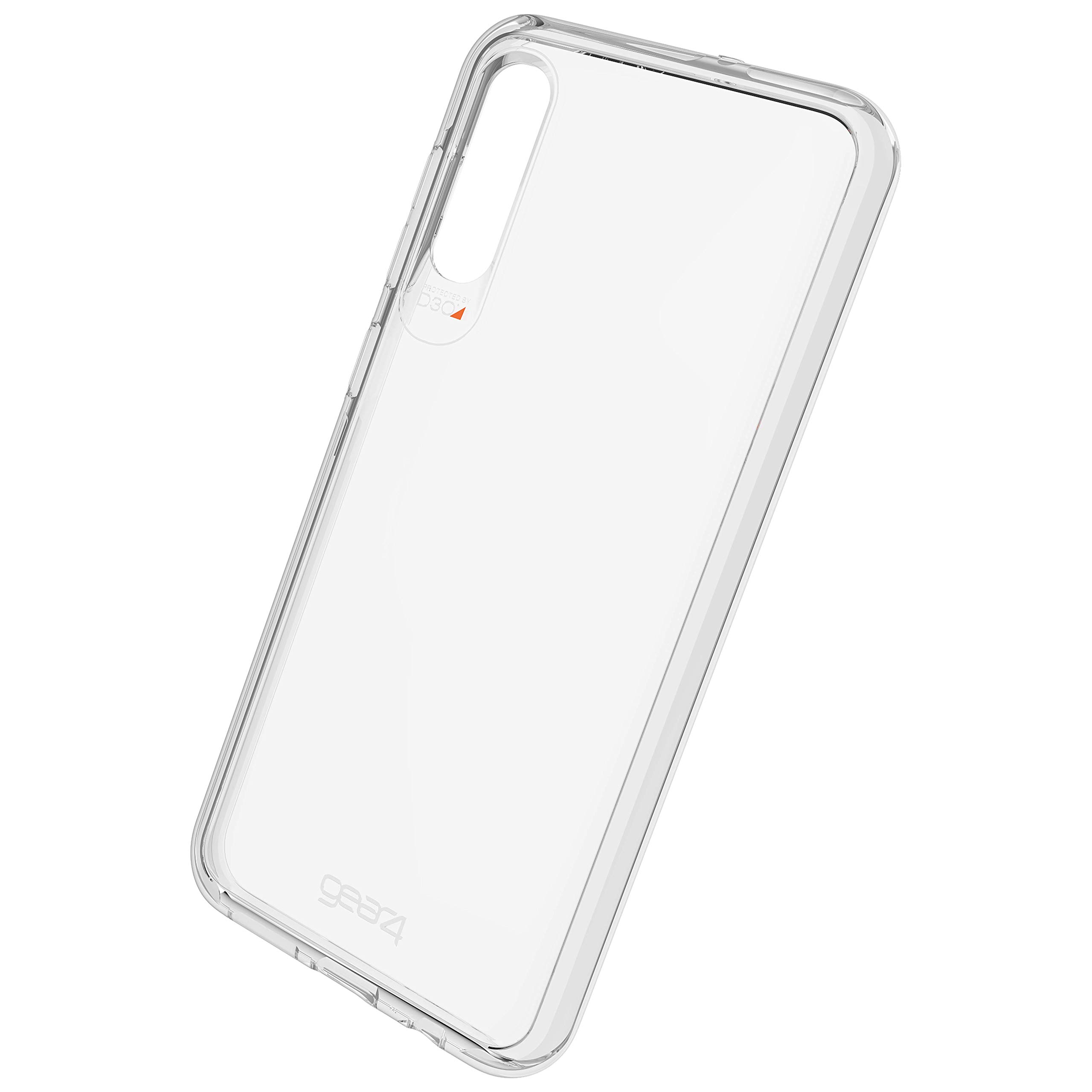 ZAGG Gear 4 Crystal Palace Protective Case with Advanced Impact Protection [ Protected by D3O ], compatible with Samsung Galaxy A50 - Clear