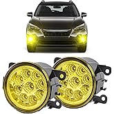 Fog Lights 3.5 inch OEM 19606300 For subaru CROSSTREK 2018-2024 Front Bumper H8 Fog Light Lamps Left Right Driver&Passenger Assemblies Fog Light Beam,3500K Golden Yellow Beam,Super Bright. 2-pack.