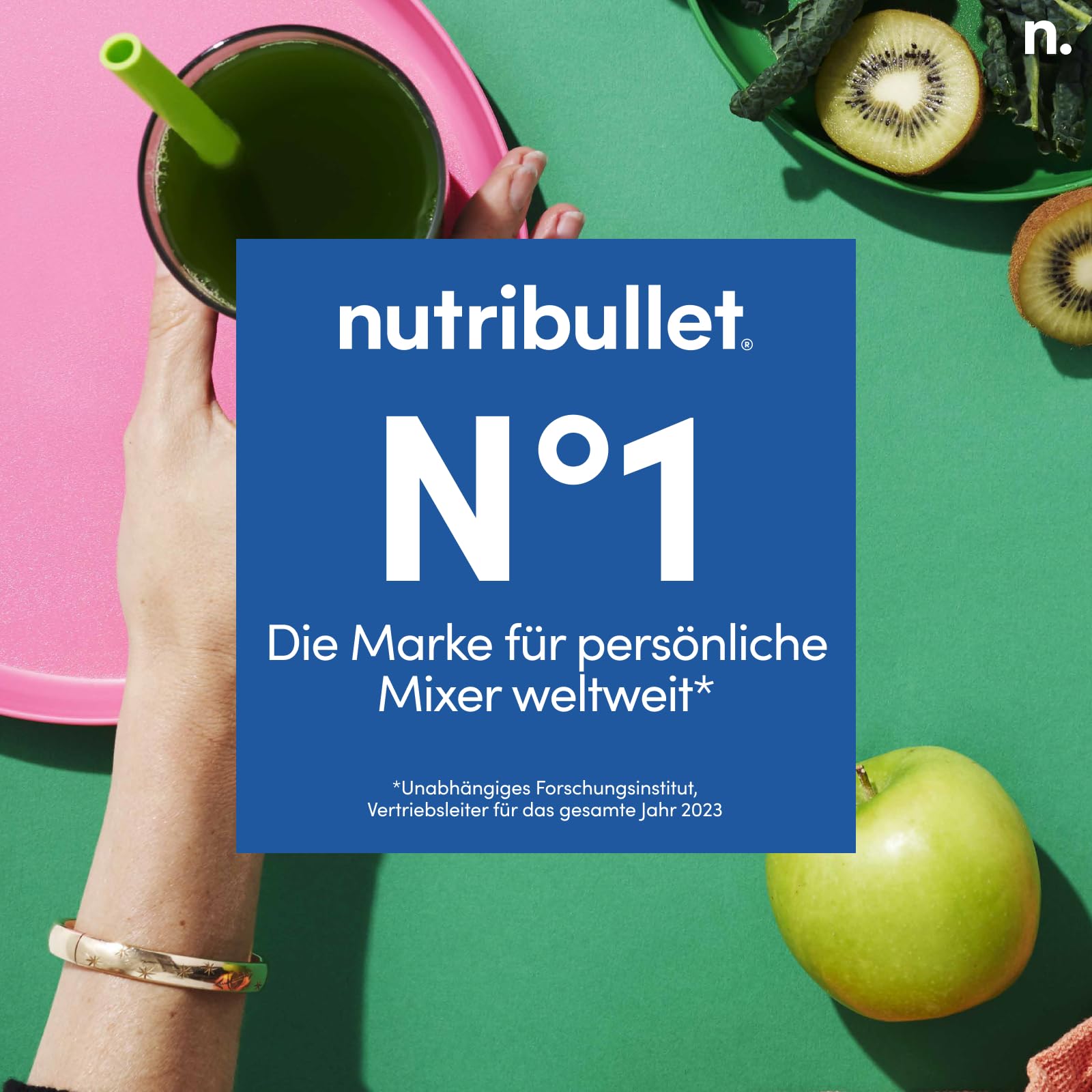 Nutribullet Pro 1200, Elektrischer Mixer, Zerkleinerer, Smoothie Mixer, Multifunktionsmixer, 1200w Leistung, 700ml und 900ml Gläser, schwarz, NB120MB 9