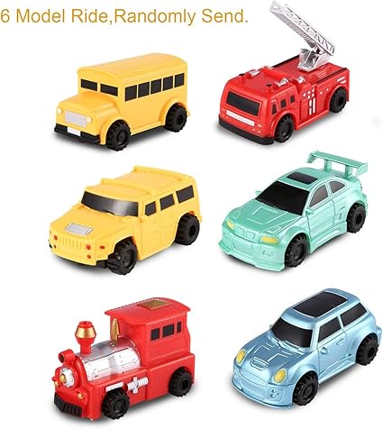 toy car that follows a drawn line