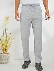 Gihuo Men's Winter Fleece Pants Sherpa Lined