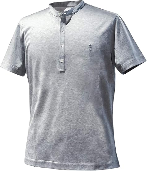 Amazon Bilancioni ビランチオーニ Tシャツ スタンドカラー ヘンリーネック バンドカラー メンズ ブランド コットン グレー 大きいサイズ Tシャツ カットソー 通販 Amazon Bilancioni ビランチオーニ Tシャツ スタンドカラー ヘンリーネック バンドカラー メンズ ブランド コットン グレー 大きいサイズ Tシャツ カットソー 通販