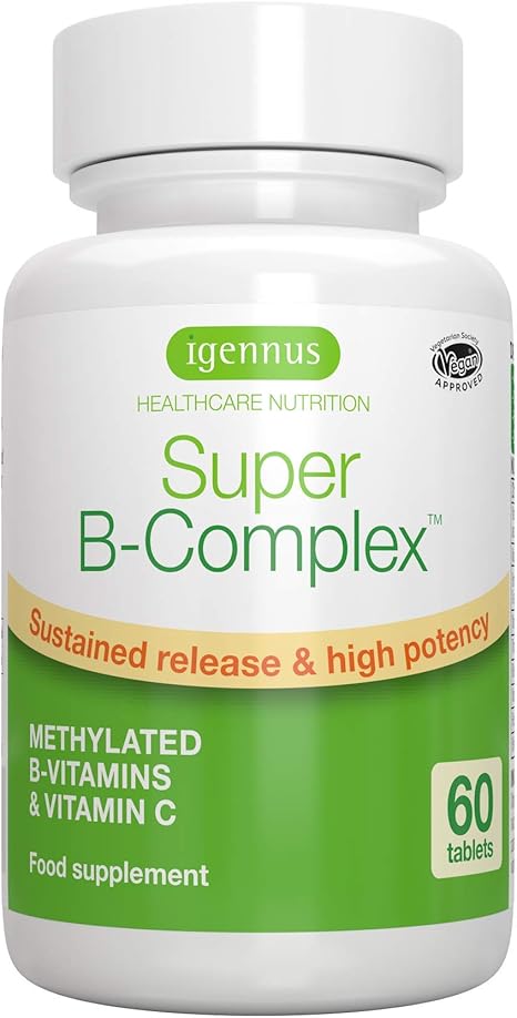 Amazon Com Super B Complex Methylated Sustained Release B