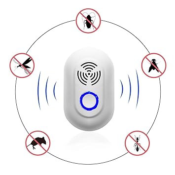 Repelente de plagas ultrasónico electrónico enchufe de pared ...