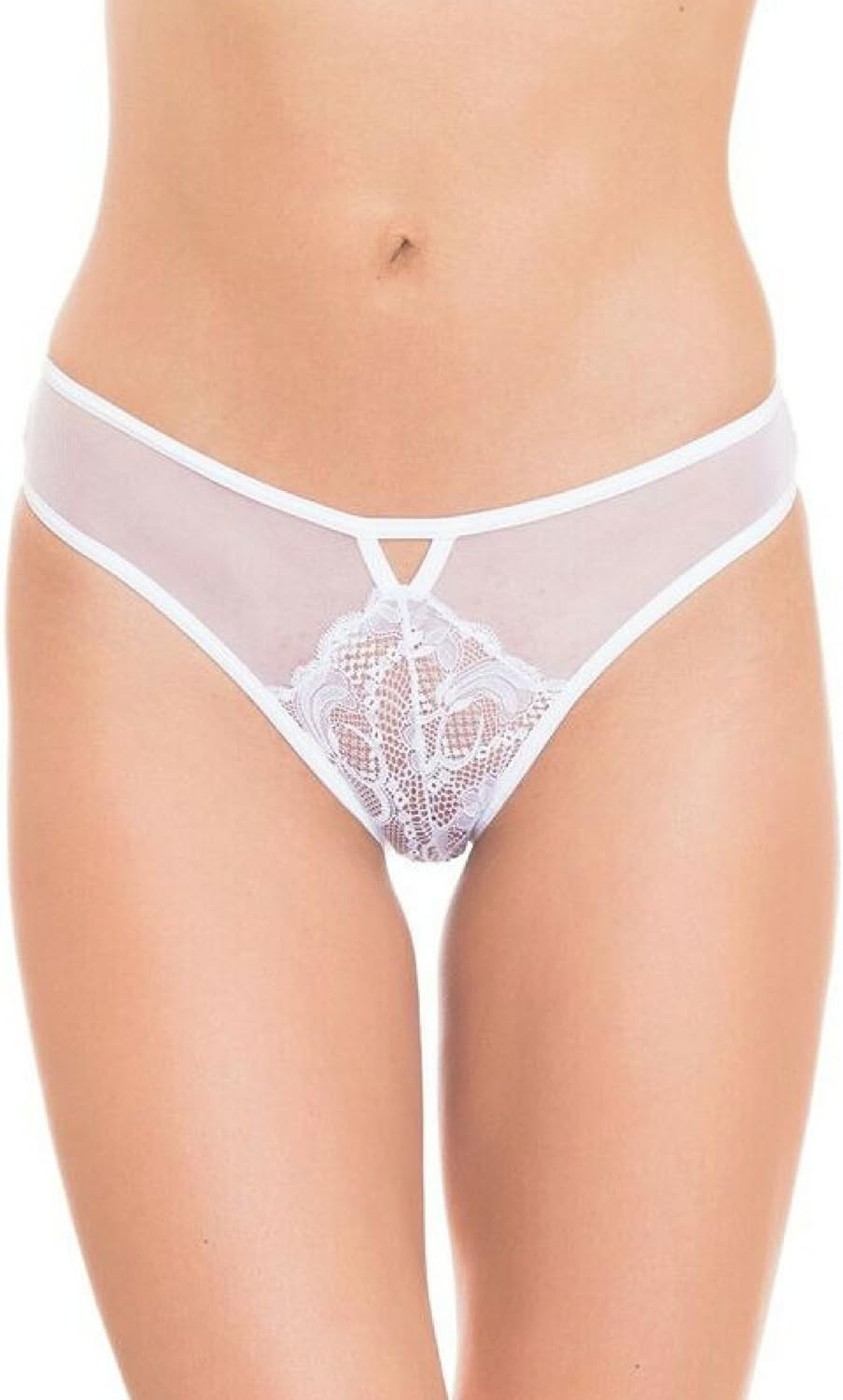 white lace underwear