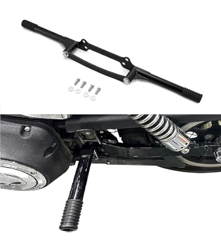 Crash Bars For Motorcycle WOWTK Highway Peg 2 Step Crash Bar