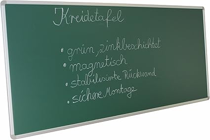 Krijtbord Schoolbord 240 Cm X 100 Cm Wandbord Krijt Bord Magnetisch Amazon Nl