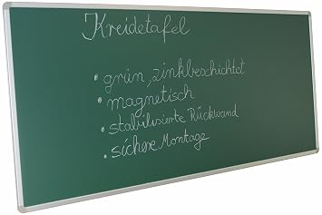 Kreidetafel Schultafel Magnettafel Magnetisch Grun Memoboard
