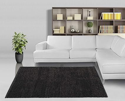 Glamkaart Reversible Shaggy Cotton Rug, 3x5 Feet