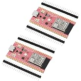 2Pack ESP32-S3 Dev Board (N16R8), Official ESP32-S3-WROOM-1, ENIG &amp; Castellated, Single USB-C Debug/Program, 16MB Flash 8MB PSRAM, Wireless IoT AI Microcontroller