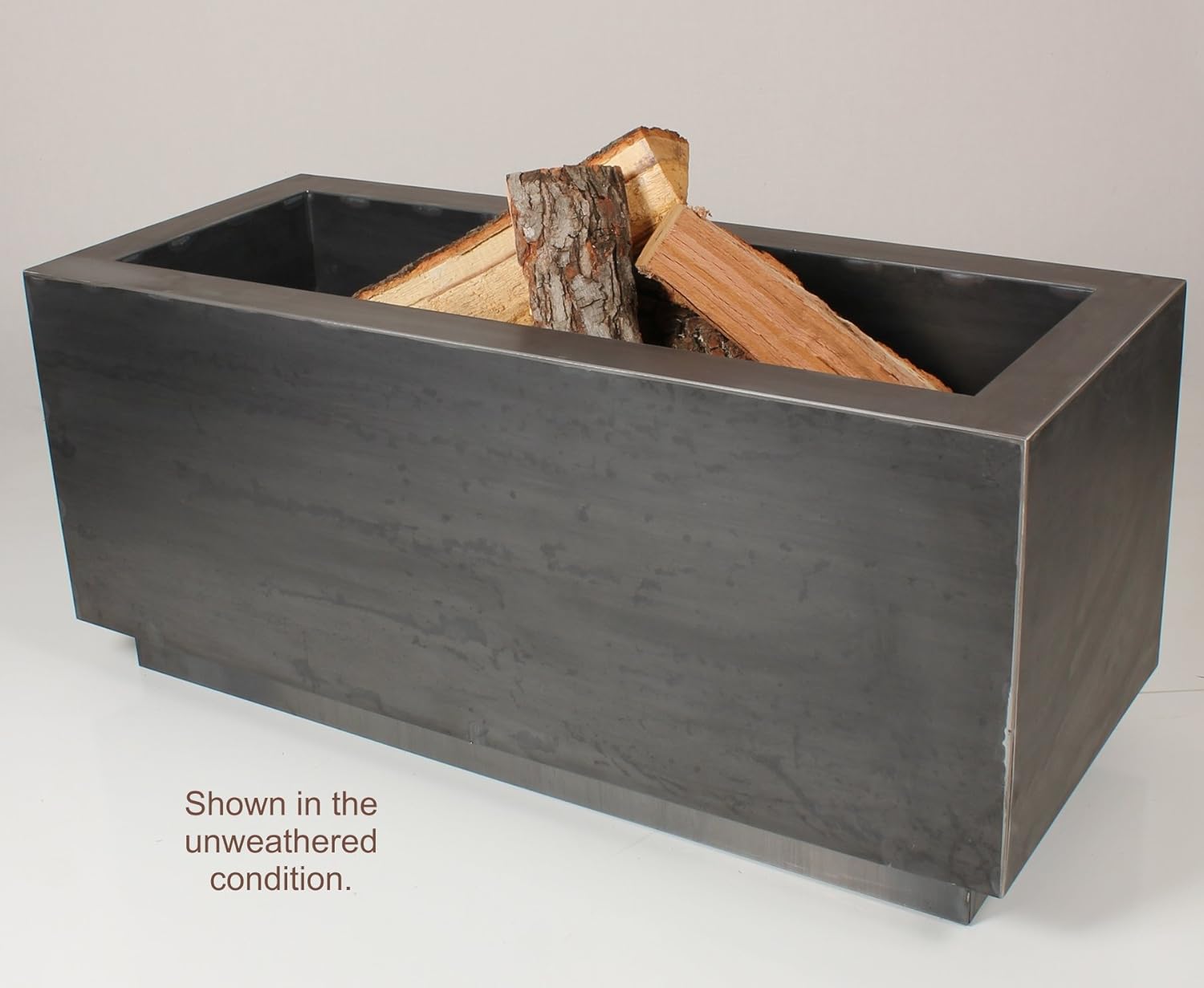 Amazon Com Bentintoshape Rectangular Cor Ten Steel Wood Burning
