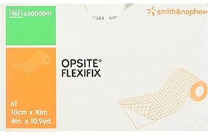 SMITH & NEPHEW 5466000041EA - Opsite Flexifix Transparent Adhesive Film Dressing 4 x 11 yds.
