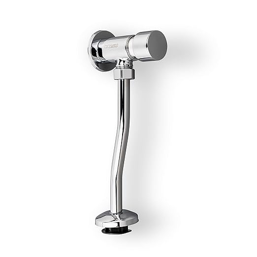 'Urinal Flush Valve, 1 1/2 urinal Chrome Supply Exposed Fittings