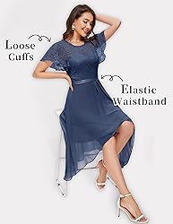 Wedtrend Women's Formal Dress Ruffle Cocktail Party