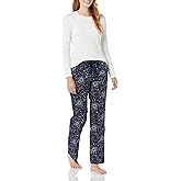 Amazon Essentials Women's Poplin Sleep Pant