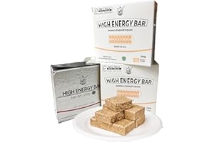 BDH High Energy Bar 2290Kcal Emergency Food Ration | Milk Cookie Flavor (250g x 2 Boxes) | Long Shelf-Life Compact Survival B