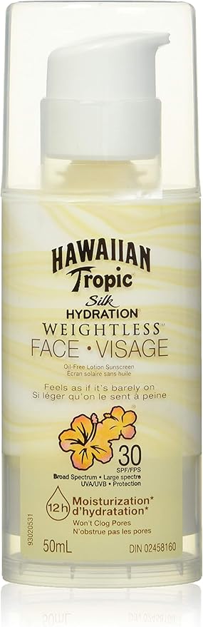 tropic face sunscreen