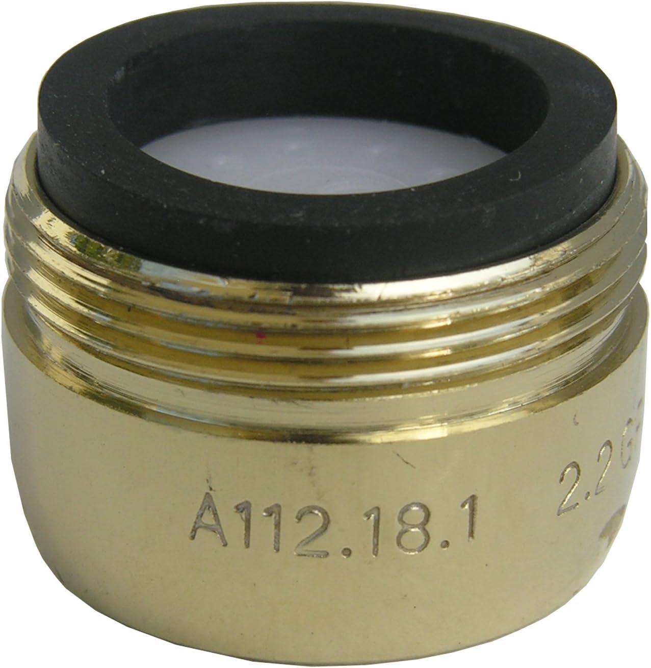 LASCO 091983 Small Male Faucet Aerator with 13/16 x 27 Thread Polished