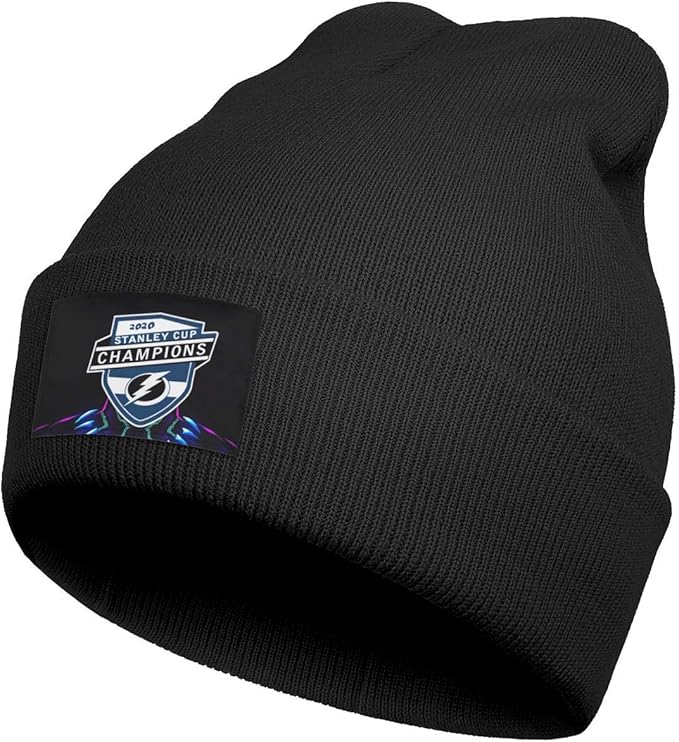DFTRR Wool Cuff Beanie Knit Hat TampaBayLightning2020