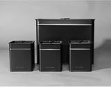Salter Kuro 1.7L Kettle & 4-Slice Toaster Set Black with Canisters view 6