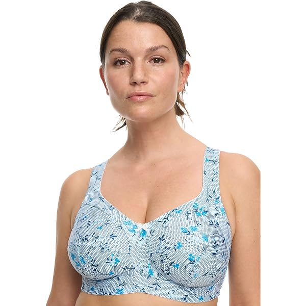 SUSA Women's Wire Free Minimizer Bra London 8014 - Soft Peach, 38E, Seamless Cups With Lace - View #14