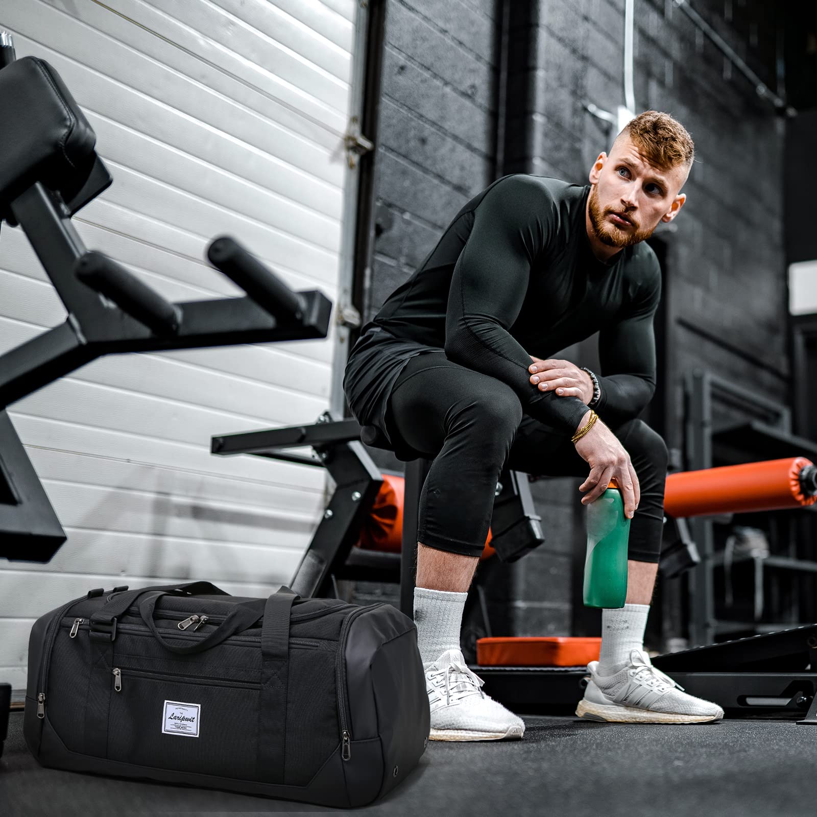 Gym Bag with Wet Pocket