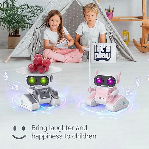DoDoMagxanadu Robot Toys, Remote Control Robot Toy for Girls, RC