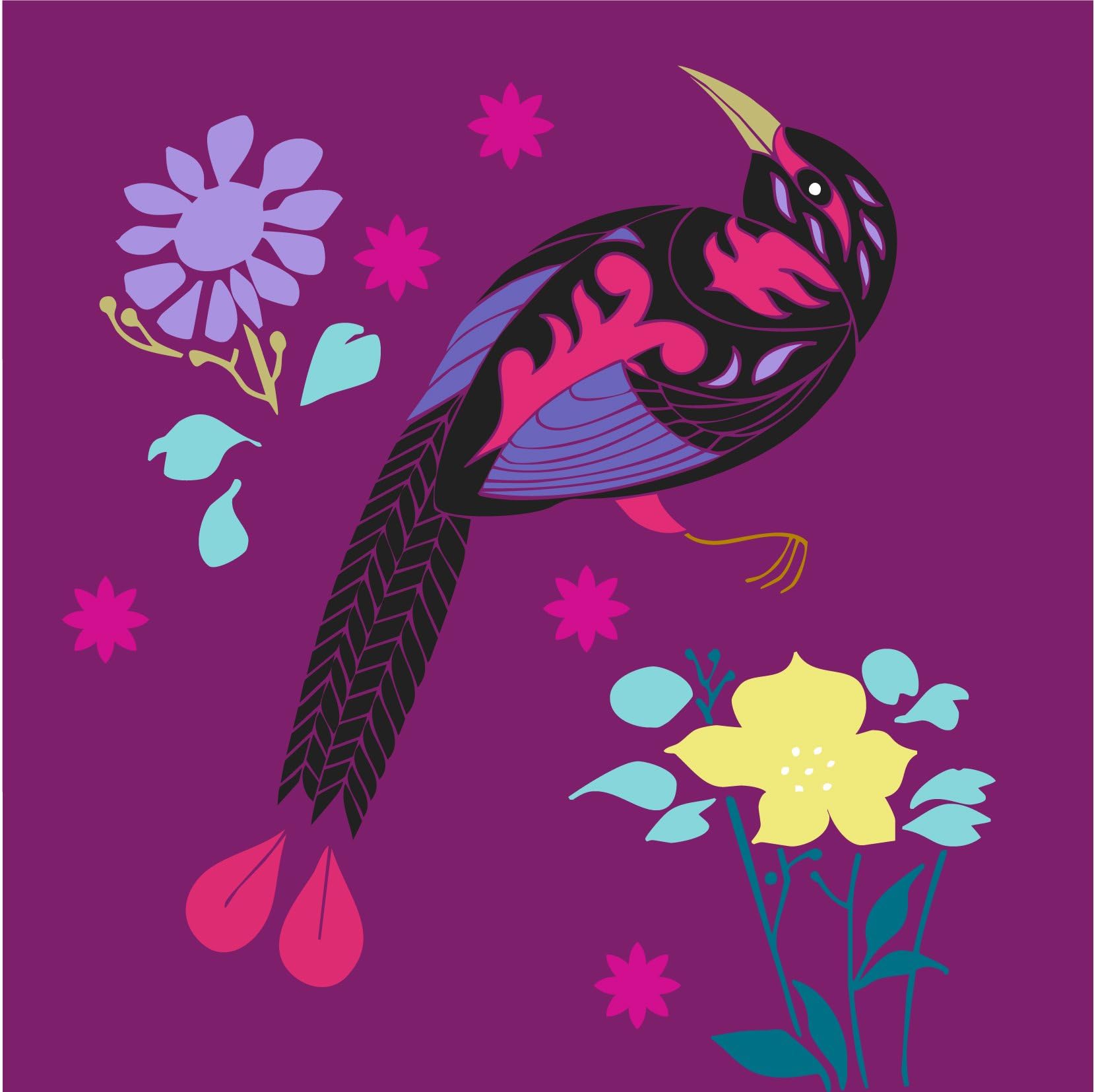 IONA Cards - 8 Notelets with envelopes - Birds of Paradise - Notecards, Birthday Cards, Greeting Cards - Blank - Ideal for Birthday Cards, Thank You Cards, Mother's Day Cards and Sorry Cards - FREE UK Delivery.