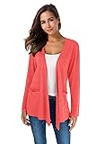 TownCat Cardigans for Women Loose Casual Long