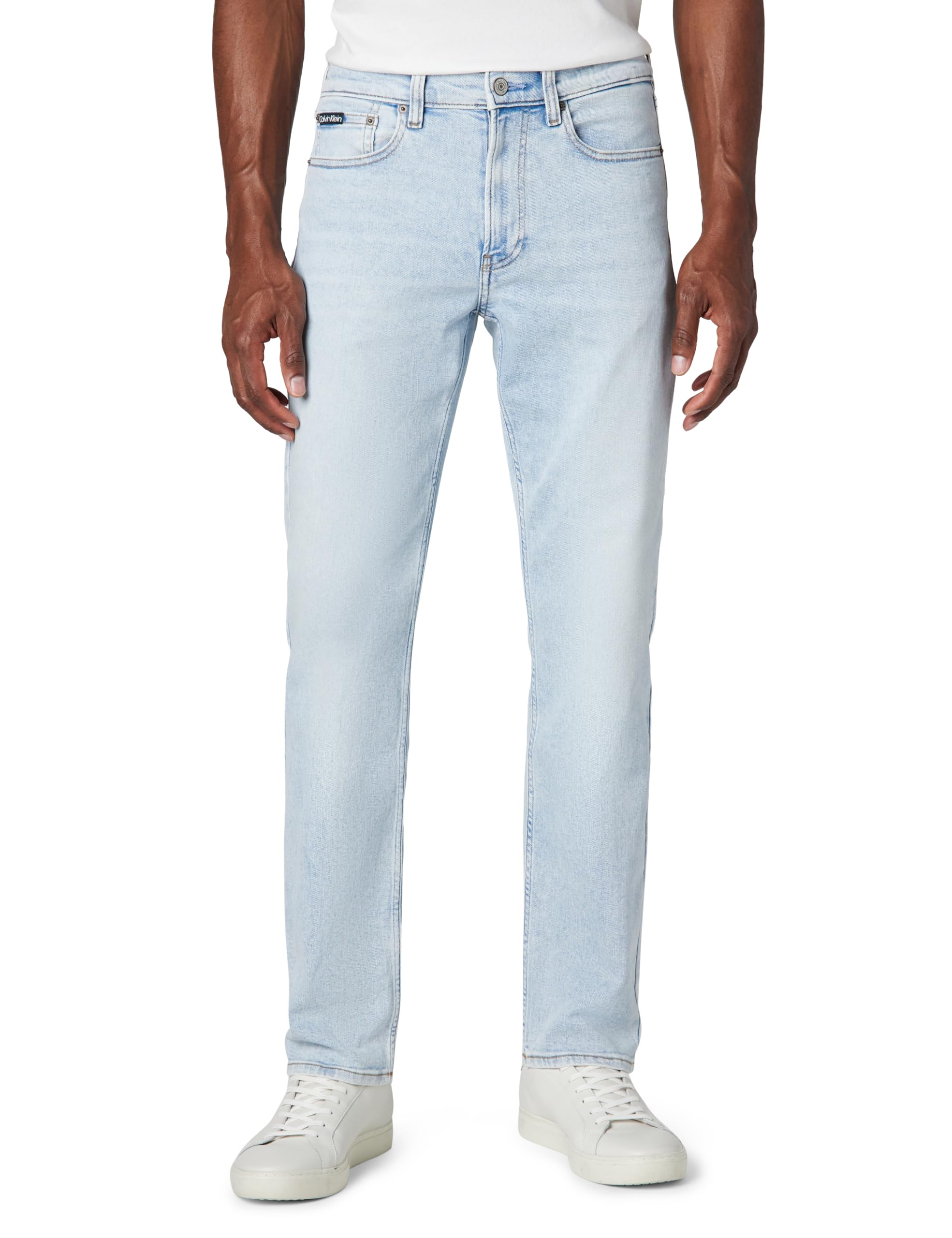 Calvin Klein Men's Straight High Stretch Jeans Image