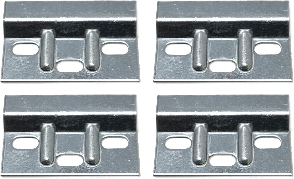 fiXte Heavy Duty Kitchen Cabinet Hanging Brackets Wall Mount Cupboard Hanger
