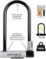 Kryptonite Kryptolok Standard U-Lock with Cable 4ft Mounting Bracket Keys view 2