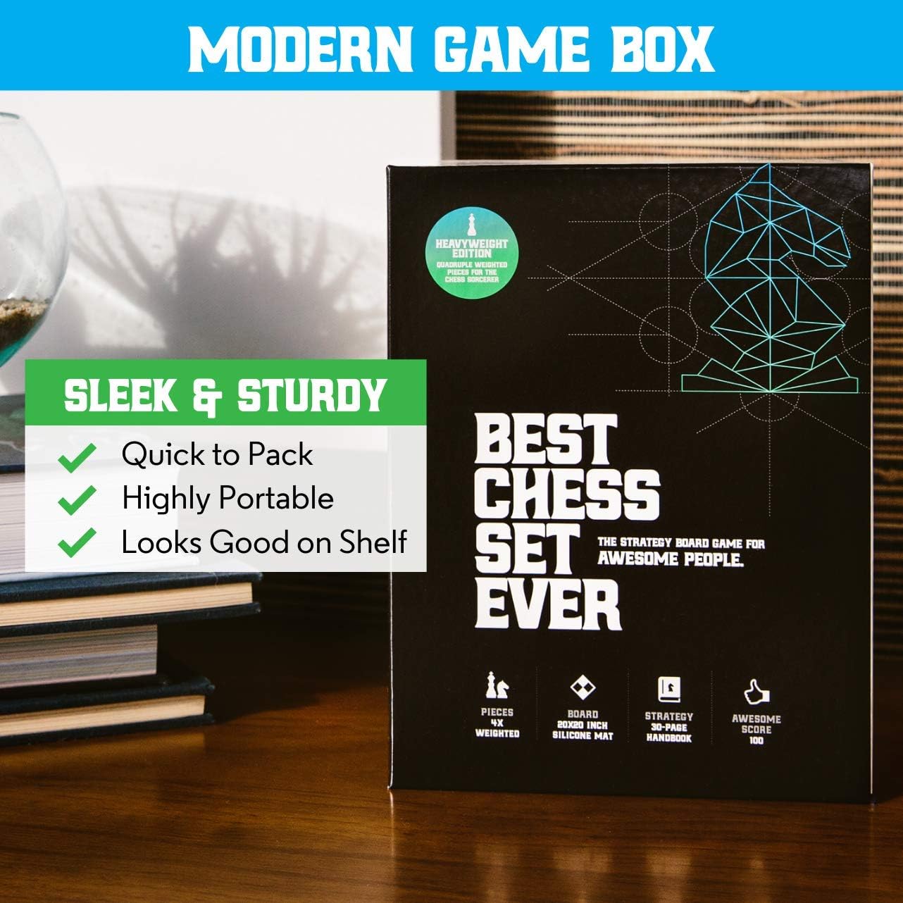 Best Chess Set Ever XL Extra Heavy Weighted Chess Pieces