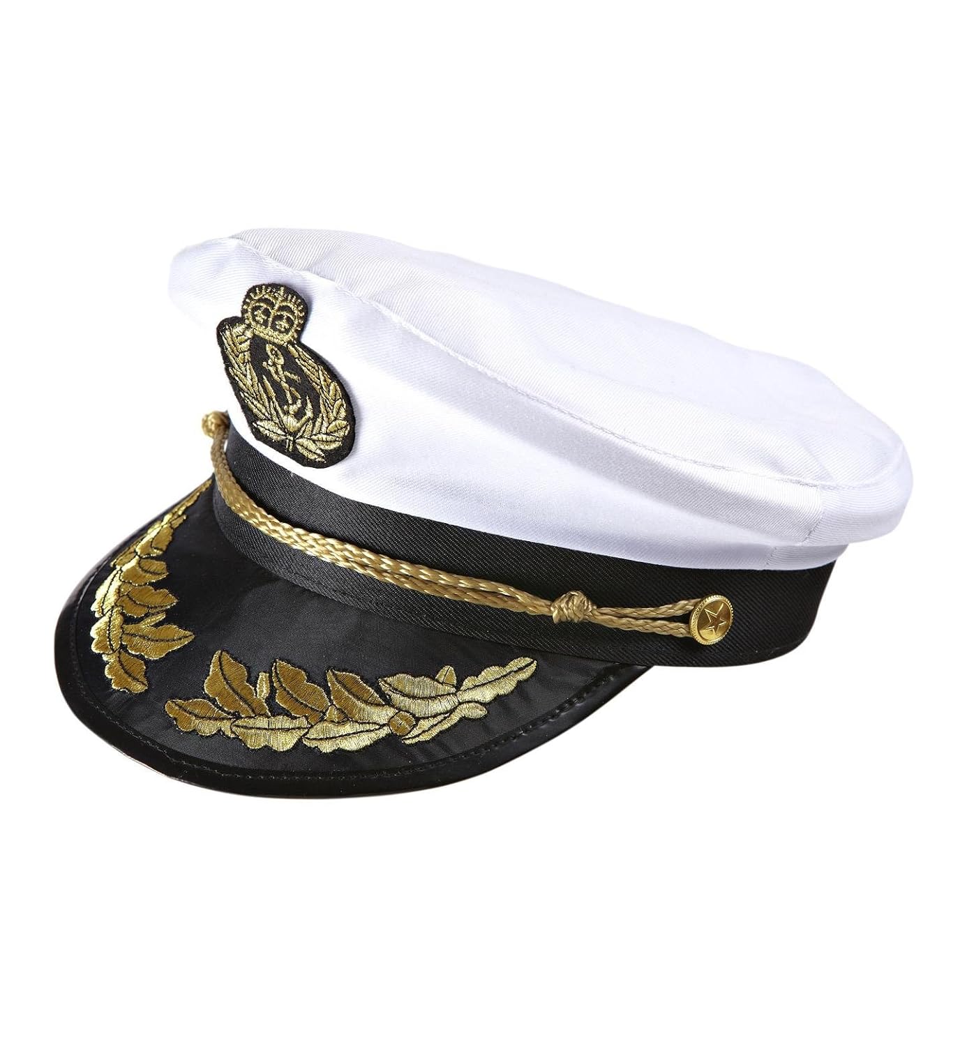 Widman 0186S White Captains Sailor Navy Hat Amazon.co.uk Toys & Games