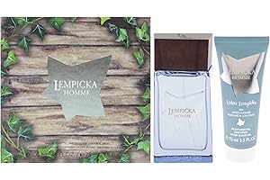 Lolita Lempicka Lempicka Homme Set 3.4oz EDT Spray, 2.5oz After Shave Gel Men 2 Pc Gift Set