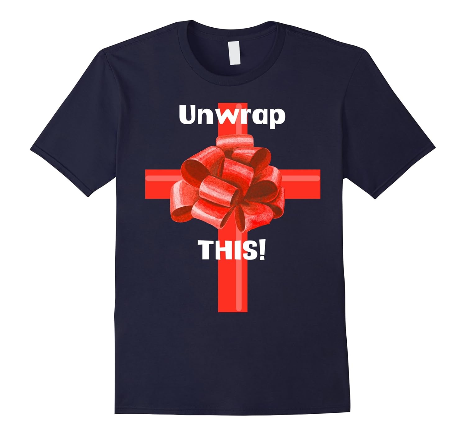 Unwrap This - Christmas T-Shirt For Men, Women-Rose