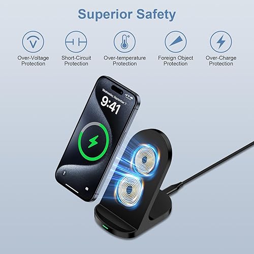 Samsung Galaxy S24 Ultra Wireless Charger,15W Wireless Charger