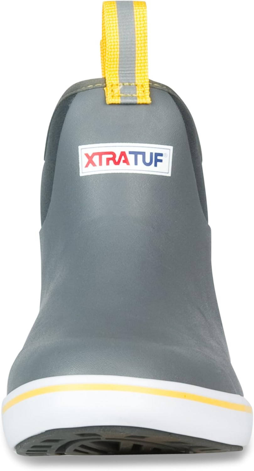 XTRATUF Performance Series 6" Men’s Full Rubber Ankle Deck Boots: Home Improvement