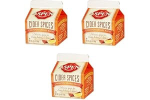 Aspen Mulling Cider Spice - Cinammon Orange Blend - 5.65 oz Carton - Set of 3