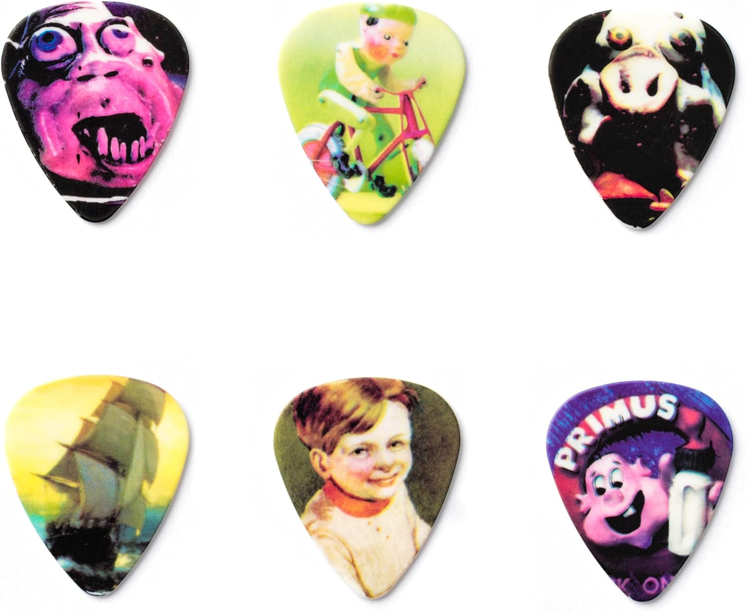Jim Dunlop PRIPT02H Primus Heavy Pick Tin, Assorted Colors - Image 3