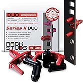 DUO50 1RU Series II Rack Mount Solution - Effortless Alternative to Traditional Rack Screws and Cage Nuts & Server Rack Screw