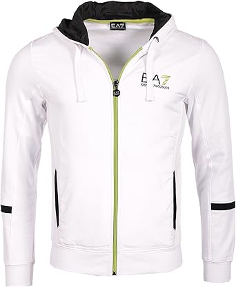 veste ea7 blanche