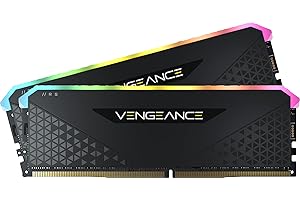 CORSAIR Vengeance RGB RS 32GB (2x16GB) DDR4 3200 (PC4-25600) C16 Desktop Memory