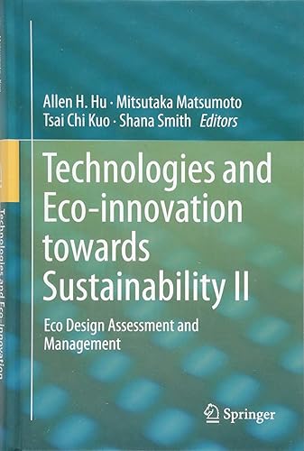 Download Technologies and Eco-innovation Towards Sustainability: Eco Design Assessment and Management PDF
