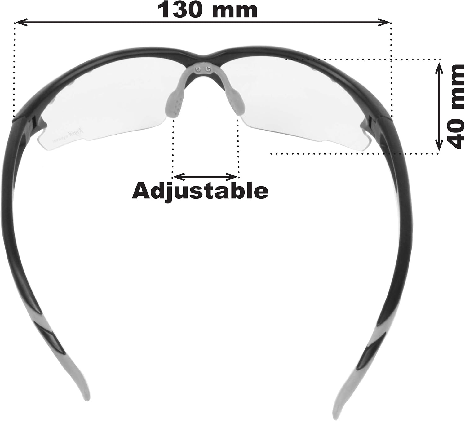Rapid Eyewear Fusion Solo Mens & Womens Polarised UV400 SPORTS SUNGLASSES for Cycling Running, Fishing, Cricket, Tennis - Image 5