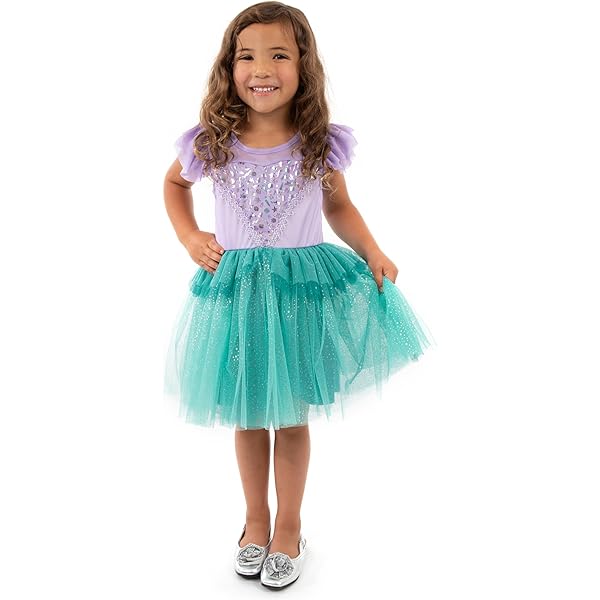 thumbnail image 2 of Little Adventures Cinderella Day Dress - Machine Washable Princess Costume For Girls (Size 7-9) 2 of 9