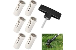 BERPSE (6) 4140-791-7207 390-791 Attachment Sleeve & (1) 4140-790-7501 Tommy Screw Compatible with S-tihl Most Kombi System attachments