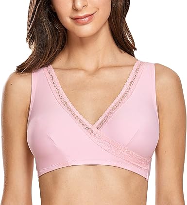 Amazon Com Delimira Women S Soft Cup Sleep Comfort Support Plus